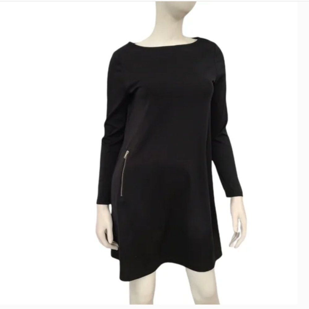 GAP Black Zipper Pocket Dress